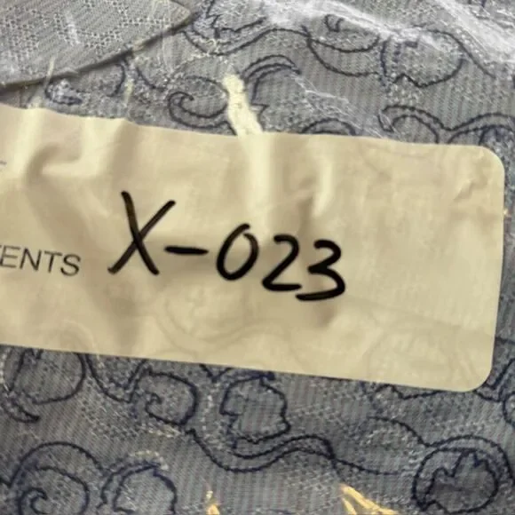 Robert Graham Men's Geometric Button Down Shirt Blue Size‎ 2XL - Picture 9 of 9